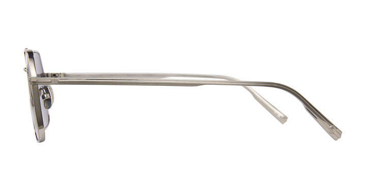 Brushed Brilliant Silver/Semi-Flat Neptune
