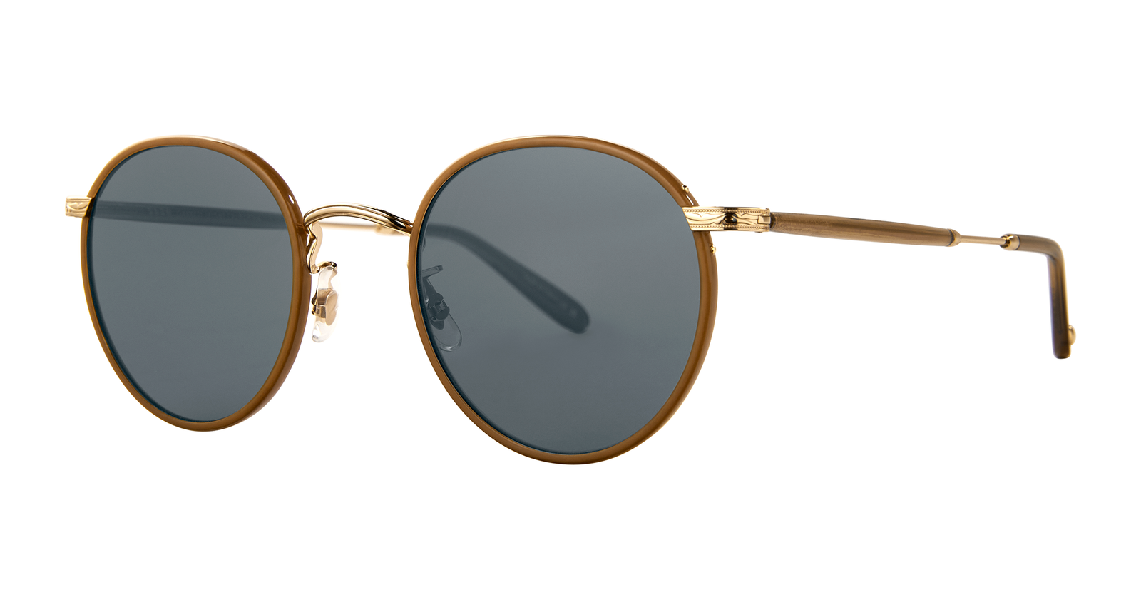 Caramel-Gold/Semi-Flat Pure Blue Smoke